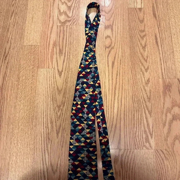 Tabasco Patterned Men’s Neck Tie - Picture 3 of 6